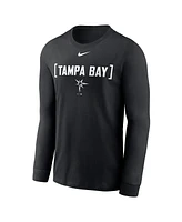 Nike Men's Black Tampa Bay Rays Local Nickname Long Sleeve T-Shirt