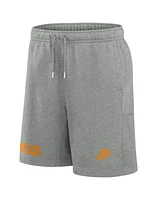 Nike Men's Heather Gray Tennessee Volunteers Legacy Fleece Essential Shorts