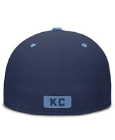 Nike Men's Navy/Blue Kansas City Royals City Connect Patch Performance Fitted Hat