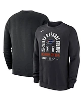 Nike Men's Black Oklahoma City Blue 2024 Nba G-League Champions Fleece Crewneck Pullover Sweatshirt
