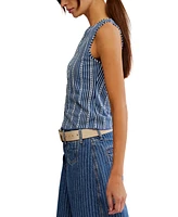 Free People Women's Tilly Cotton Printed Vest