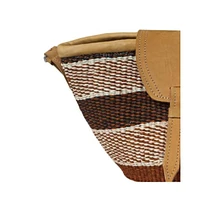 Life Lines Handmade Sisal Straw Crossbody Bag