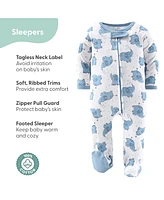 The Peanutshell Baby Boys Layette Gift Set Elephant Blue, 30 Piece