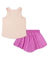 Nike Toddler Girls Wild Flower Tank and Shorts Set