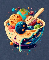 Design By Humans Men's Milky Way Cereal Short Sleeve T-Shirt