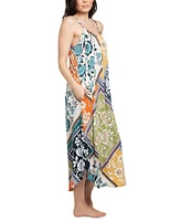 Linea Donatella Women's Delice Printed Maxi Nightgown