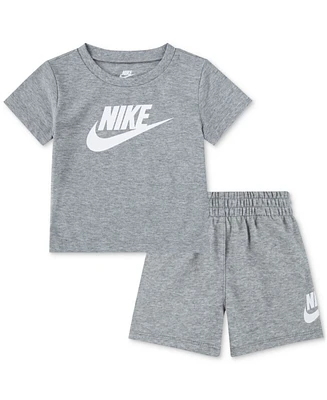 Nike Baby Club T-Shirt & Shorts, 2 Piece Set