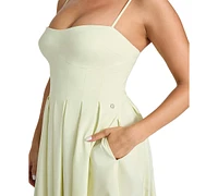 Guess Women's Bria Sweetheart Empire-Waist Midi Dress