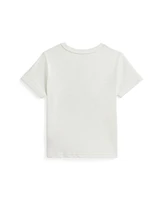 Polo Ralph Lauren Toddler and Little Boys Logo Jersey T-Shirt