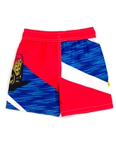 Cars Little Boys Pixar Lightning McQueen Swim Trunks Bathing Suit