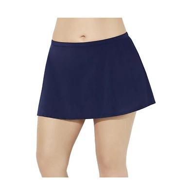 Swimsuits for All Plus Chlorine Resistant A-Line Swim Skirt