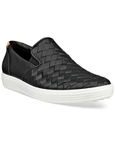 Ecco Women's Soft 7 Woven 3.0 Slip-On Sneakers