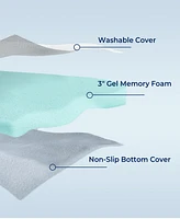 Unikome Ultra Soft Memory Foam Mattress Down Alternative Mattress Topper