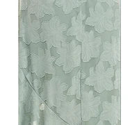 City Studios Juniors' Textured Draped High-Low Dress