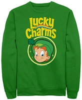 Lucky Charms Men's Crew Fleece Pullover Sweatshirt