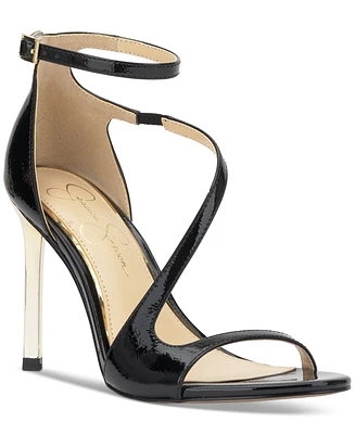 Jessica Simpson Women's Qamille Strappy Stiletto Dress Sandals