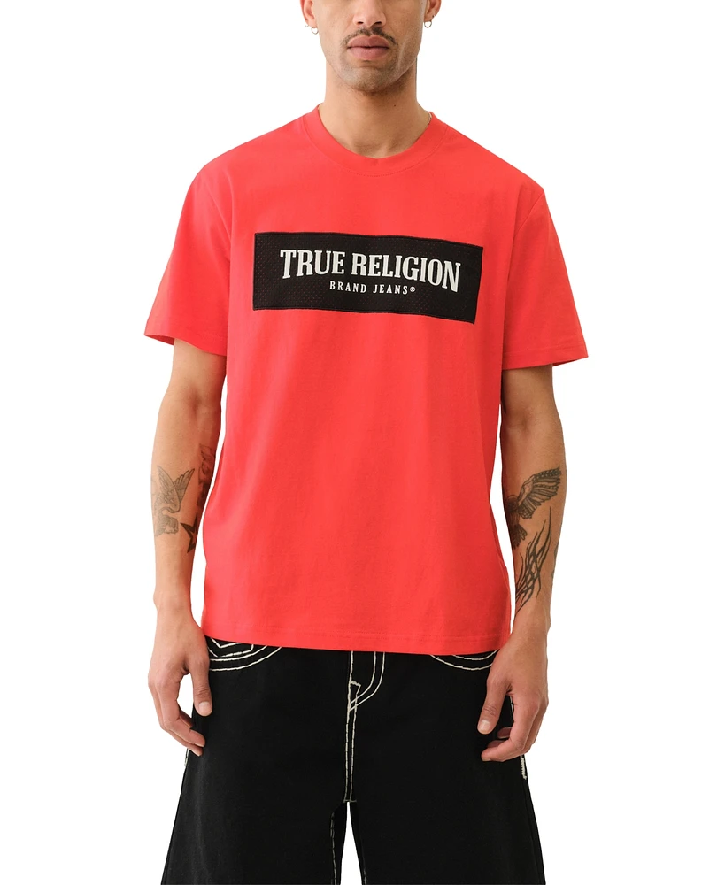 True Religion Men's Box Logo T-Shirt