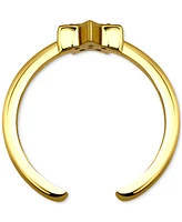 Giani Bernini Cubic Zirconia Star Adjustable Toe Ring Sterling Silver (also 18k Gold-Plated Silver), Exclusively at Macy's