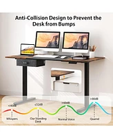 Height Adjustable Electric Standing Desk with Usb Charging Port