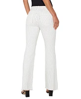 Liverpool Los Angeles Women's Hannah Pinstriped Flare Jeans