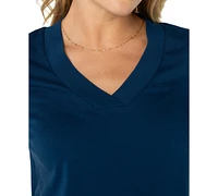 Liverpool Los Angeles Women's Short-Sleeve Knit Tee