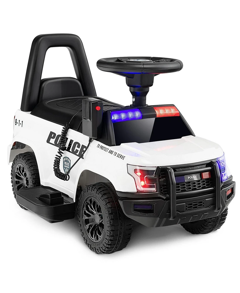 6V Police Ride-On Car