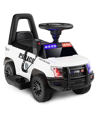 6V Police Ride-On Car