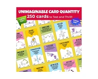 Quokka Challenge Game Set - 250 Unique Cards with Fun Tasks - Family Game