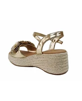 Nina Big Girls Mercy Casual Wedge Sandals