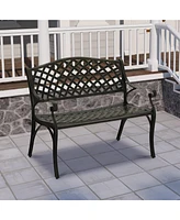 Mondawe Outdoor Aluminum Bench
