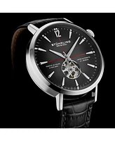 Stuhrling Mens 1021 Quasar Skeleton Automatic 42mm Watch
