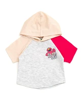 Sesame Street Baby Boys Cookie Monster Pullover Hoodie and French Terry Shorts