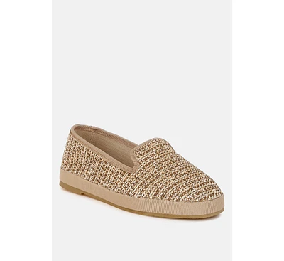Busaba Round Toe Slip-On Loafers