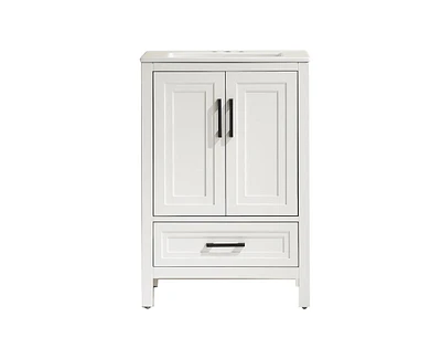 Casainc Fully Assembled 24" Freestanding Single Bathroom Vanity with Top