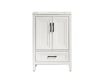 Casainc Fully Assembled 24" Freestanding Single Bathroom Vanity with Top
