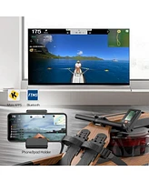 Joroto Rowing Machines for Home Use, Foldable Rower Machine with Bluetooth Monitor, Tablet Holder Water Rowing Machine