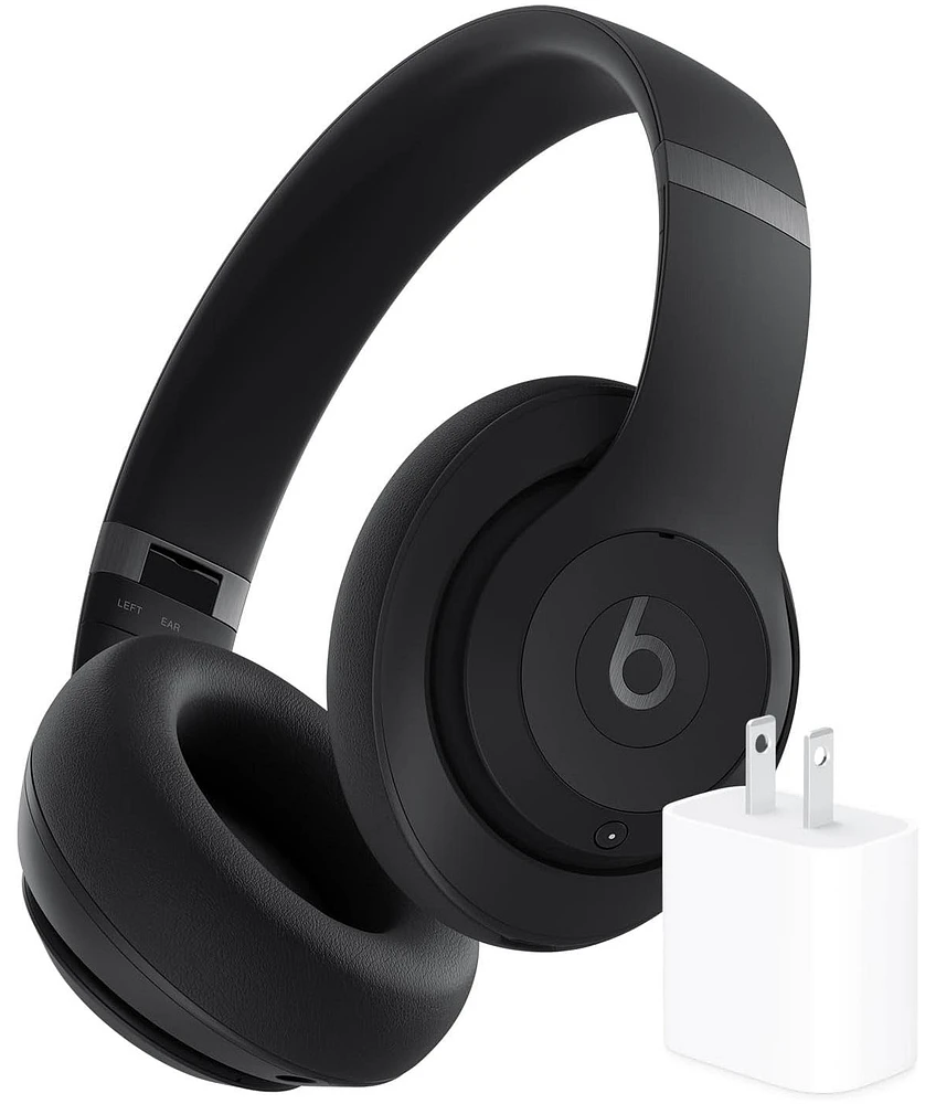 Beats Studio Pro Wireless Noise Cancelling Over-the-Ear Headphones + Power Adapter