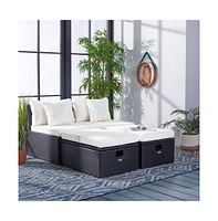 Pramla Outdoor Set With Ottoman