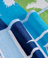 Lucky Brand Surf Stripe Cotton Beach Towel, 36"x72"