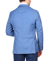 Tailorbyrd Men's Cross Dyed Solid Sportcoat