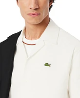 Lacoste Men's Waffle-Print Logo Shirt - 70V