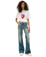 Tommy Jeans Women's Relaxed Strawberry Graphic T-Shirt