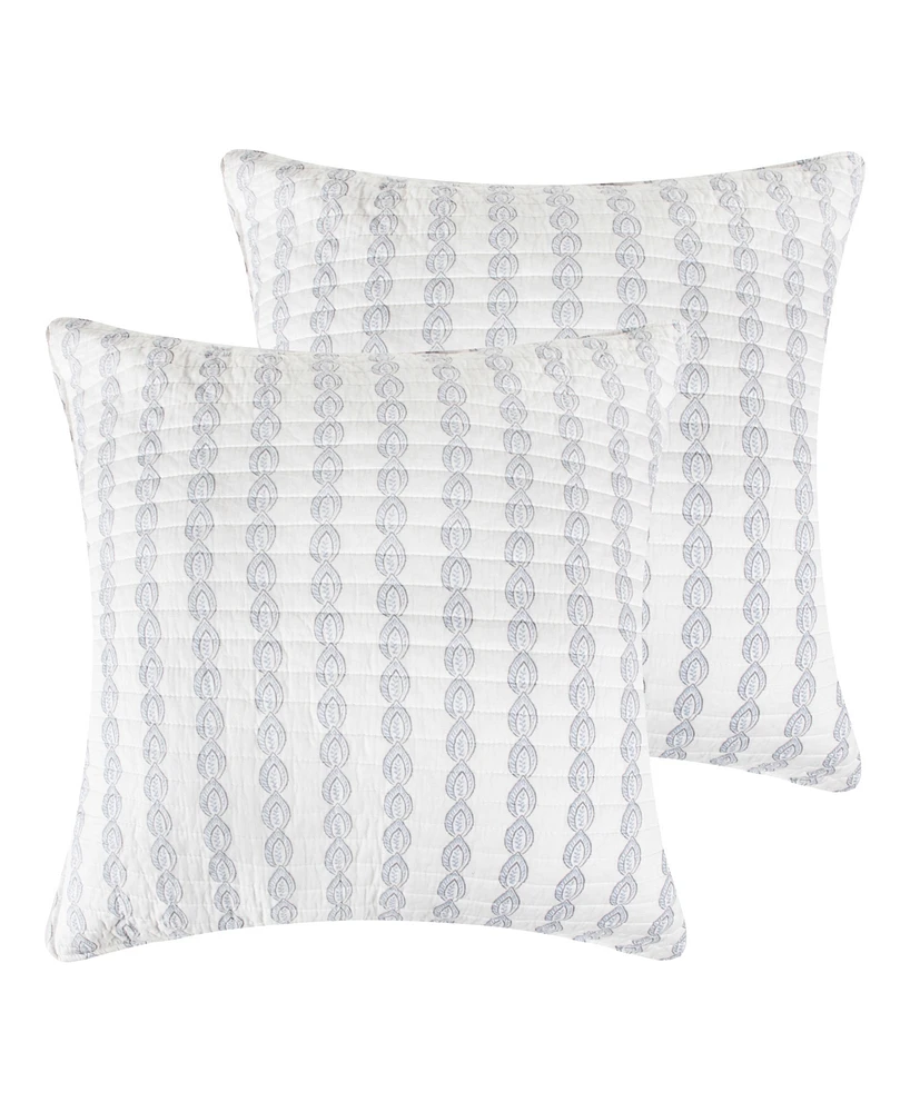 Levtex Selesta 2-Pc. Sham Set, European