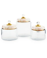 Mackenzie-Childs Rosy Check Kitchen Canister