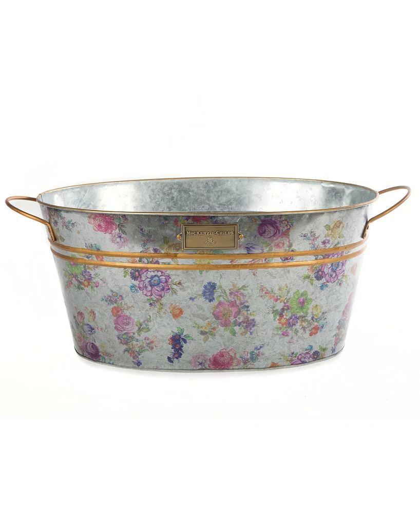 Mackenzie-Childs Flower Market Galvanized Beverage Bucket