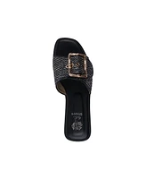 Gc Shoes Women's Indie Woven Buckle Flat Sandals