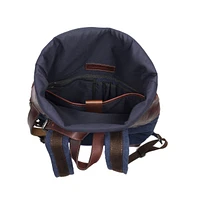 Swiftpack Leather & Canvas Backpack