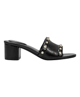 Bandolino Women's Astill Studded Block Heel Sandals
