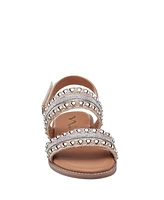Nina Little Girls Suissa Flat Sandals