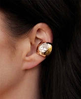 Ettika Bold Crystal Ear Cuff Earrings